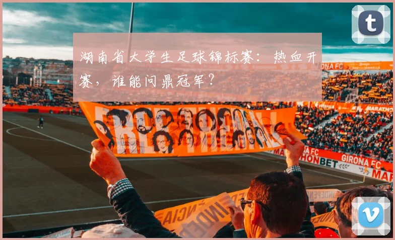 湖南省大学生足球锦标赛:热血开赛,谁能问鼎冠军?